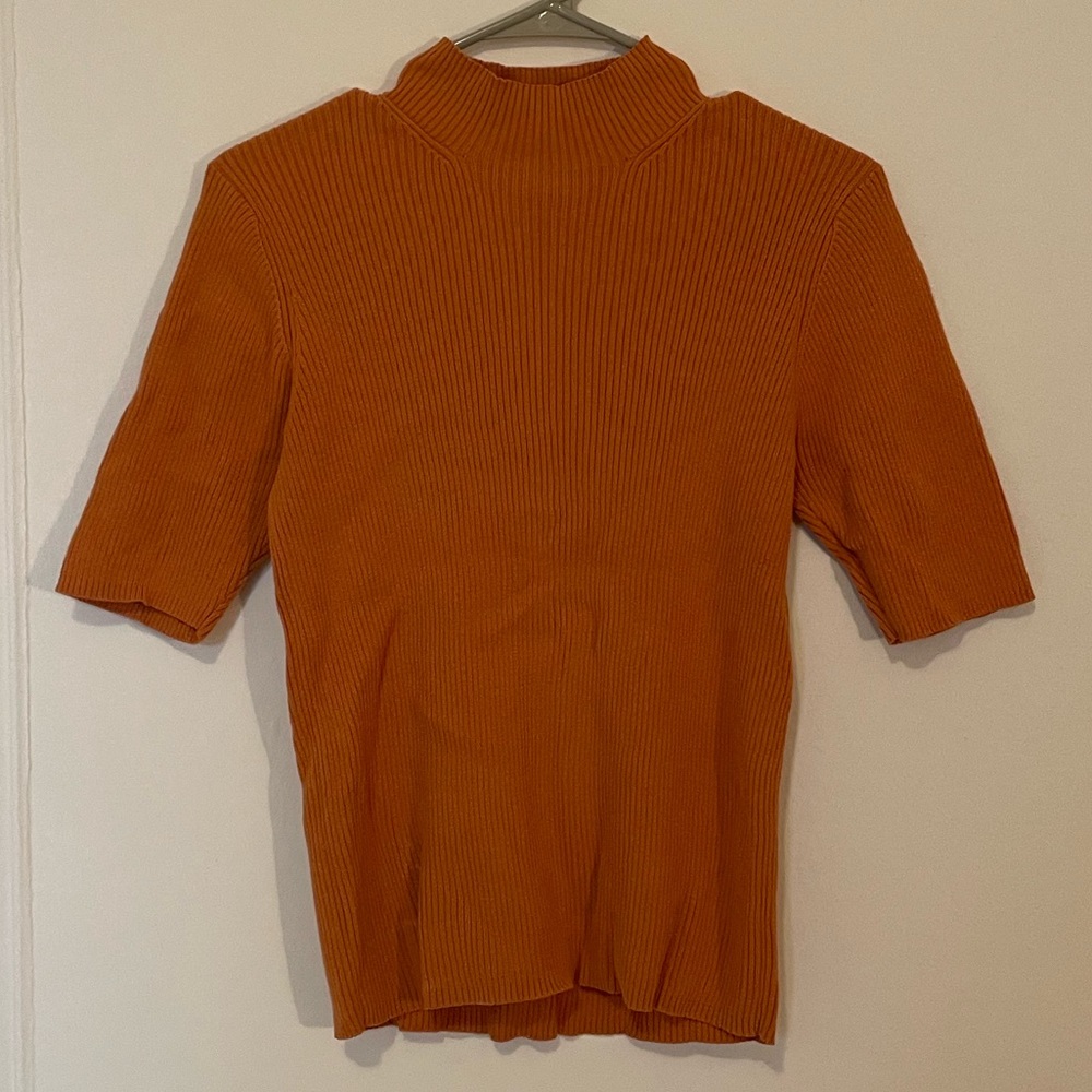 Half Sleeve Turtleneck